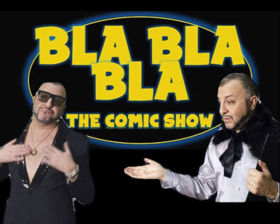 GIGI LES AUTRES NEL CAST DEL "BLA BLA BLA - THE COMIC SHOW", JANUARY 2022