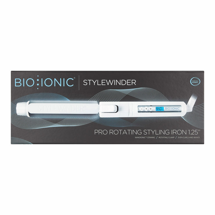 BIO IONIC - StyleWinder Rotating Styling Iron 1″ NanoIonic MX